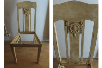 Stuhl 1, Esszimmerstuhl Gründerzeit
